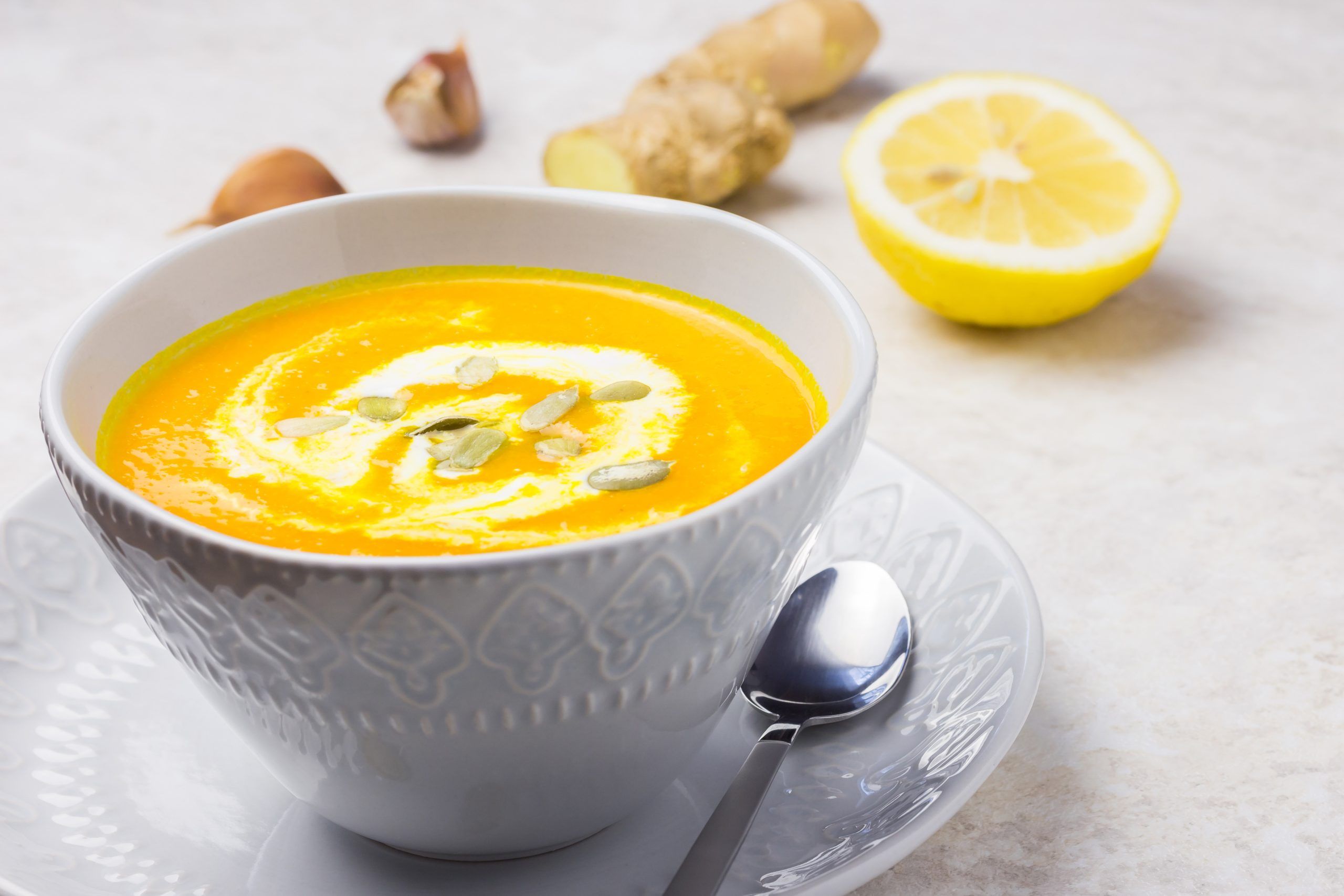 Ginger & Turmeric Vegetable Detox Broth